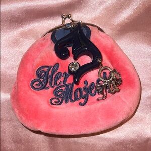 HTF Vintage Juicy Couture Pink Coin Purse